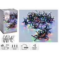 Guirlande ext "boa" 576 led multicolore