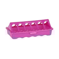 RIGA mangeoire 6 trous  20cm pour poule, canards, pigeons ou autres volailles