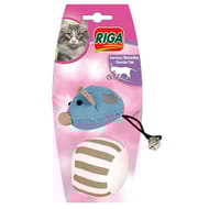Riga souris + balle tissu 12g
