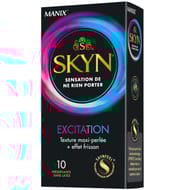 Skin excitation préservatifs x10