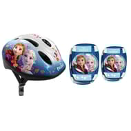 Combo casque, coudières, genouillères reine des neiges II