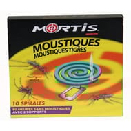 Mortis spirales anti moustiques étui de 10