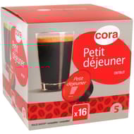 Cora 16 capsules type Dolce Gusto grande 128G
