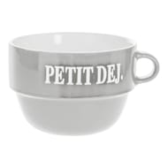 Mug empilable colorama coloris gris 62 cl