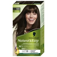 Schwarzkopf natural & easy coloration permanente 580 châtain foncé