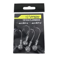 Têtes plombées 12gx2 et 15gx2 zack