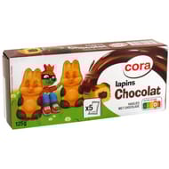 Cora lapin chocolat  125g
