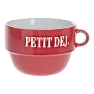 Mug empilable colorama coloris rouge 62 cl
