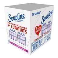 Soupline concentre assouplisseurs hypoallergenique 6x1900ml 3+3grt