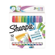 Sharpie snote chisel marqueurs à pointe biseautée assortis x12