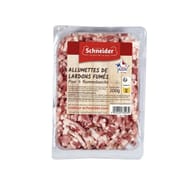Schneider lardons fumés allumettes 200g