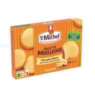 St michel galettes moelleuses chocolat blanc 180g
