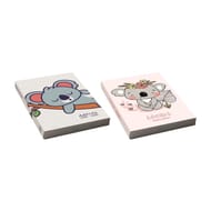 Clementina frog agenda souple decor koala12x17cm