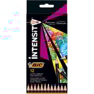 Bic 12 crayons de couleur intensity