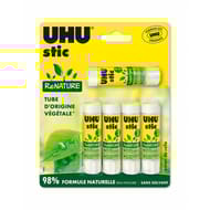 Lot de 5 stic blanc 8.2g renature pack promo