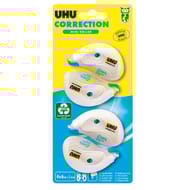 Lot de 4 rollers correcteur mini 6m x 5mm