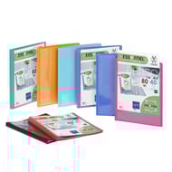 Porte vue personnalisable 80 vues polypropylène a4 essentiel recyclé