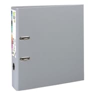 Exacompta classeur a levier xl dos 80mm 242x297 polypro gris prem touch