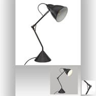 Lampe "aude" noire
