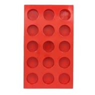 Moule 15 demi spheres 29.5X17X2 en silicone