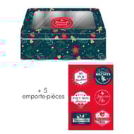 Coffret pour sablés de noël personnalisables