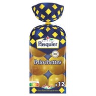 Brioche Pasquier 12 briochettes 480g