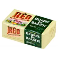 Réo beurre de baratte demi sel 250 g