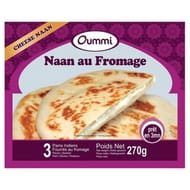 Oummi Naan au fromage x3 - 270g