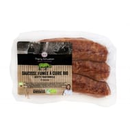 Saucisse fumée à cuire bio sous at 240g