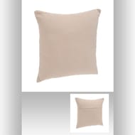 Coussin dehoussable 38x38cm lin