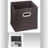 Boite de rangement pliable anthracite