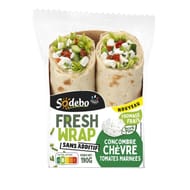 Sodebo sandwich fresh wrap chèvre 190g