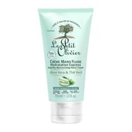 Le petit olivier crème main fluide hydratation express aloe vera & the vert 75ml