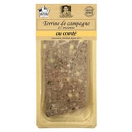 Terrine de campagne à l'ancienne au comté-vpf tranche fe 160g