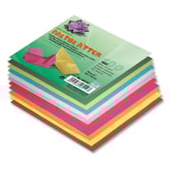Papier a plier 70 g 15x15 cm 100 feuilles couleurs ass.