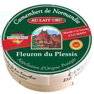 Fleuron du Plessis Camembert de Normandie au lait cru AOP 20%mg 250g