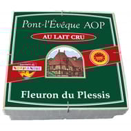 Fleuron du Plessis Pont l'Evêque au lait cru AOP 24%mg - 360g