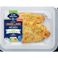 Filet de limande du nord enrobage meunière biologique
