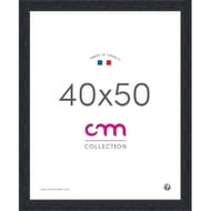Cadre photo 40x50cm riviera noir