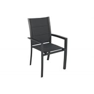 Fauteuil allure gris foncé