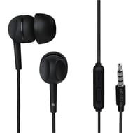 Thomson écouteurs intra-auriculaires + microphone noir EAR3005 00132479