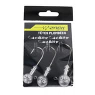 Têtes plombées 20g 25g 30g zack