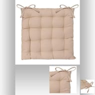 Galette chaise 38x38cm lin