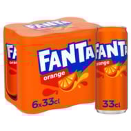Fanta orange boite 6x33cl