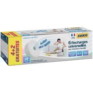 Seko lot de 4 recharges galets percés de 500 g Neutre + 2 offertes