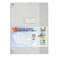 Oxford protége cahiers rencorcés incolore 27x29.7cm 4+1 gratuit