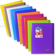 Clairefontaine kover book translucide assorti 210x297 48 pages seyes