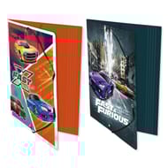 Fast and furious chemise a elastiques 3 rabats 240x320 carte pelliculee 5/10eme 2 visuels assortis