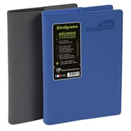 Agenda 150x210 1 jour par page 352 pages clairefontaine p.e.f.c couv amovible 3 couleurs ass studyra