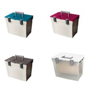 Classeur menager plastique+ 3 dossiers suspendus